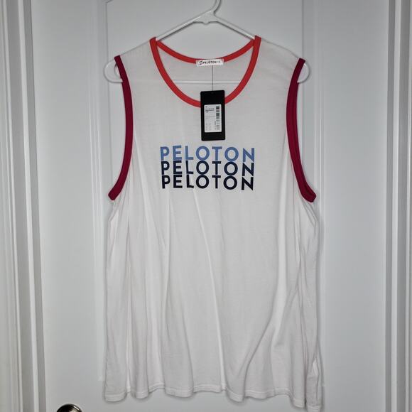 Peloton Geo Flow Slash Back Tank Top 1X New with tags - Picture 1 of 5